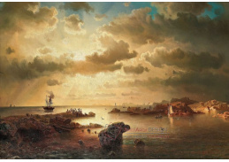 SO VIII-434 Marcus Larson - Západ slunce nad mořem