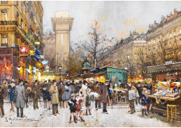 SO XI-436 Eugene Galien-Laloue - Paříž, Porte Saint-Denis