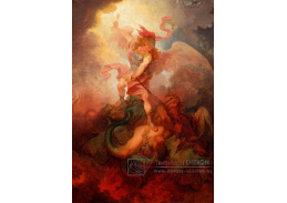 KO V-162 Philipp James de Loutherbourg - Anděl zadržující satana