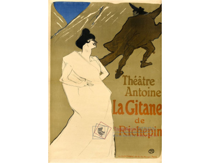 A-231 Henri Toulose-Lautrec - La Gitane