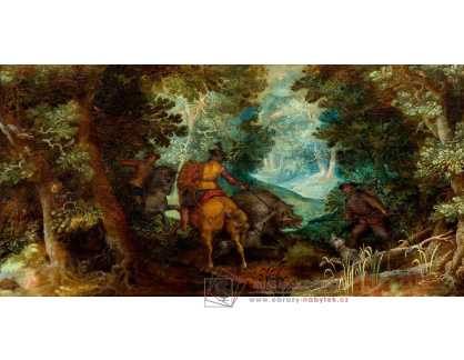 A-1284 Roelant Savery - Lov na kance