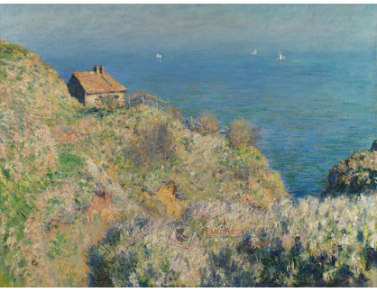 A-3390 Claude Monet - Rybářský dům ve Varengeville