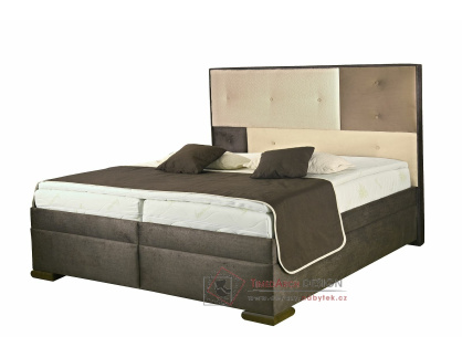 COLORE, čalouněná postel - boxspring 160x200cm, výběr provedení