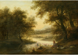 A-7471 Jan Marienhof - Pastýř v lesní krajině