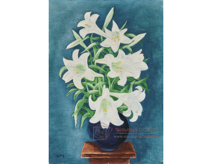 A-8264 Moise Kisling - Váza s liliemi