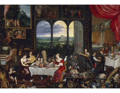 DDSO-3689 Jan Brueghel - Smysly sluchu, hmatu a chuti