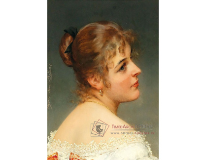 DDSO-5416 Eugen von Blaas - Krásná benátská žena