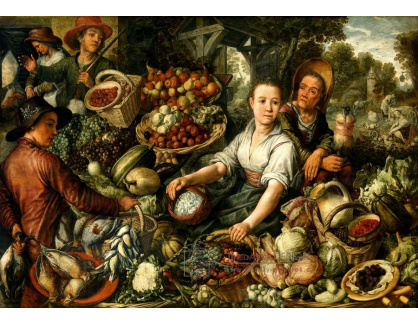 D-9498 Joachim Beuckelaer - Zeleninový trh