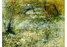 VR2-193 Vincent van Gogh - Břehy Seiny u Pont de Clichy na jaře