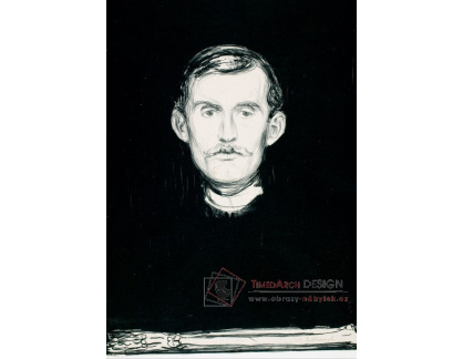 VEM13-71 Edvard Munch - Autoportrét
