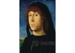 SO VII-33 Antonello da Messina - Portrét mladého muže