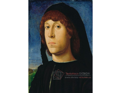 SO VII-33 Antonello da Messina - Portrét mladého muže