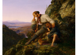 SO XII-266 Carl Friedrich Lessing - Robber a jeho dítě