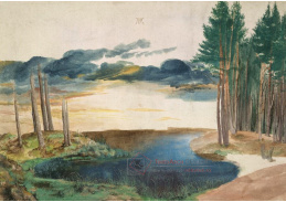 VR12-61 Albrecht Dürer - Rybník v lese
