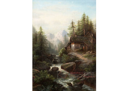 D-9174 Neznámý autor - Alpská krajina