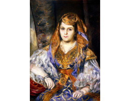VR14-239 Pierre-Auguste Renoir - Clementine Stora v alžírském kroji