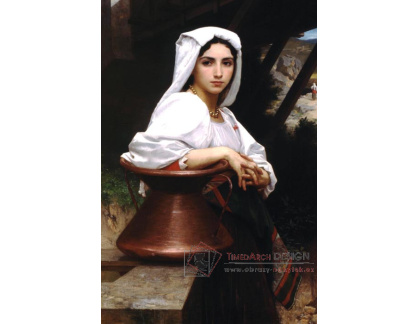 R15-70 Adolph William Bouguereau - Mladá Italka čerpající vodu