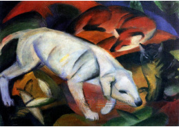 VFM 30 Franz Marc - Tři zvířata