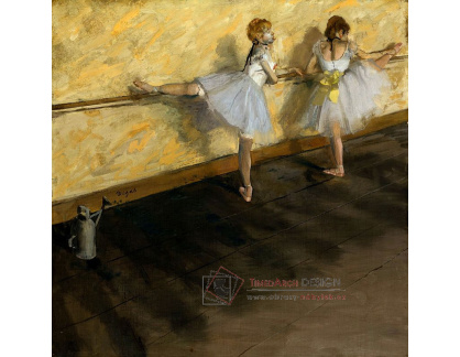 DDSO-2256 Edgar Degas - Tanečnice v Barre