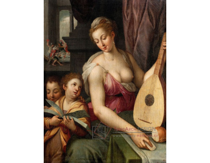 SO XII-425 Frans Floris de Vriendt - Alegorie hudby
