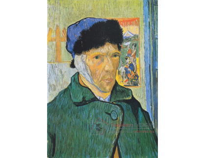 A-3251 Vincent van Gogh - Autoportrét s obvázaným uchem