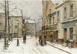 A-8327 Eugene Galien Laloue - Place du Tertre na Montmartru