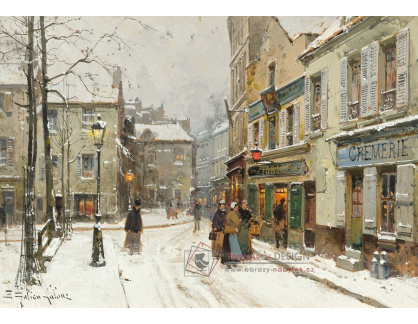 A-8327 Eugene Galien Laloue - Place du Tertre na Montmartru
