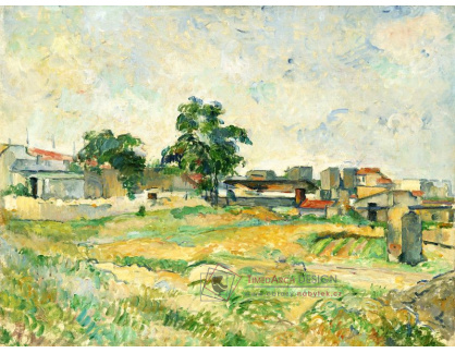 D-8200 Paul Cézanne - Krajina poblíž Paříže