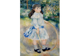 A-4993 Pierre-Auguste Renoir - Dívka s obručí