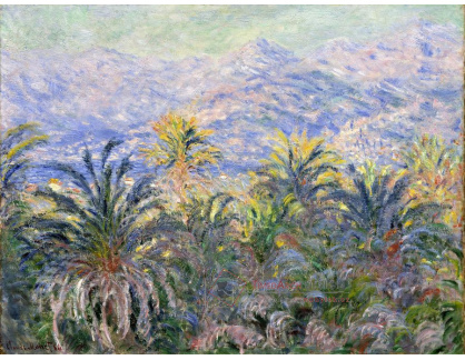 VCM 112 Claude Monet - Palmy v Bordigheře
