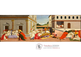 VR17-27 Sandro Botticelli - Tři zázraky svatého Zenobiuse