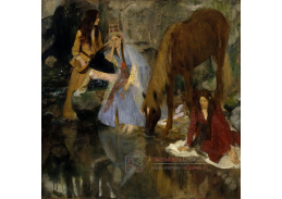 VR6-84 Edgar Degas - Portrét Mlle Fiocre v baletu La Source