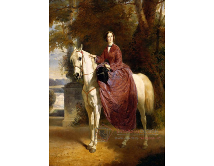 VF311 Charles Edouard Boutibonne - Císařovna Eugénie na koni