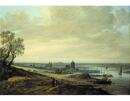 SO IX 259 Jan van Goyen - Pohled na město Arnhem
