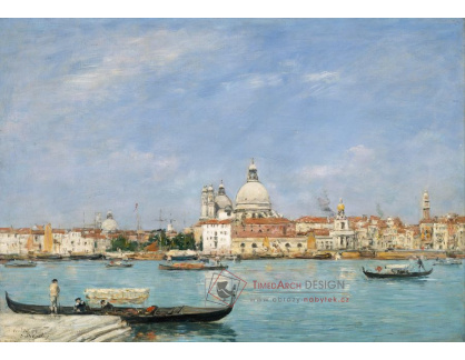 SO XI-443 Eugene Boudin - Santa Maria della Salute v Benátkách