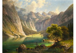 A-8635 Daniel Somogyi - Pohled na Obersee v Bavorsku