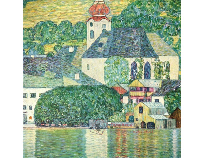 VR3-123 Gustav Klimt - Kostel v Unterachu