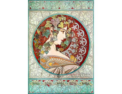 VAM78 Alfons Mucha - Ivy