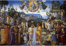 SO V-300 Pietro Perugino - Křest Krista