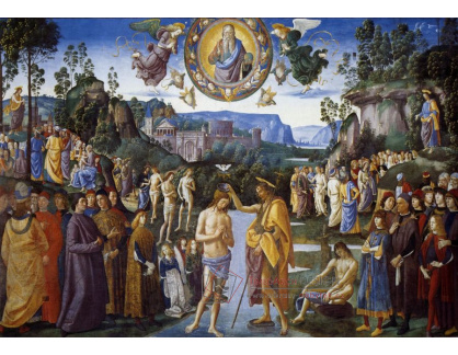 SO V-300 Pietro Perugino - Křest Krista