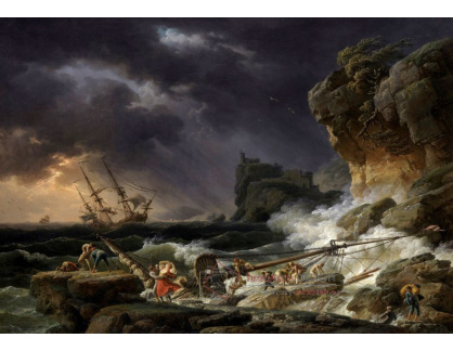 SO XI-275 Claude-Joseph Vernet - Vrak v bouří