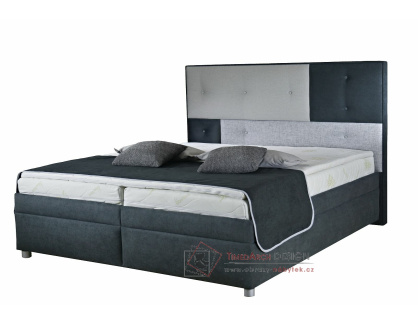 COLORE, čalouněná postel - boxspring 180x200cm, výběr provedení