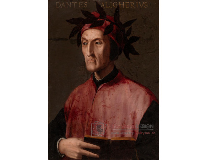 DDSO-2923 Neznámý autor - Portrét Danteho Alighieri