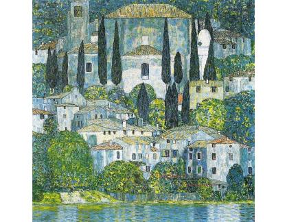 VR3-99 Gustav Klimt - Kostel v Cassone