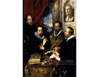 VRU110 Peter Paul Rubens - Čtyři filozofové