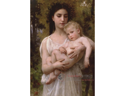 R15-103 Adolph William Bouguereau - Malý bratříček