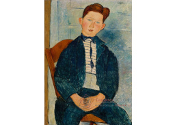 KO  V-379 Amedeo Modigliani - Chlapec v pruhovaném svetru