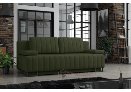 GINA, pohovka rozkládací, látka Premium Velvet 316 tmavě zelená