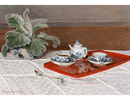 R8-150 Claude Monet - Zátiší s čajovým servisem