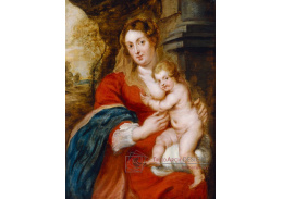 VRU254 Peter Paul Rubens - Madonna a dítě